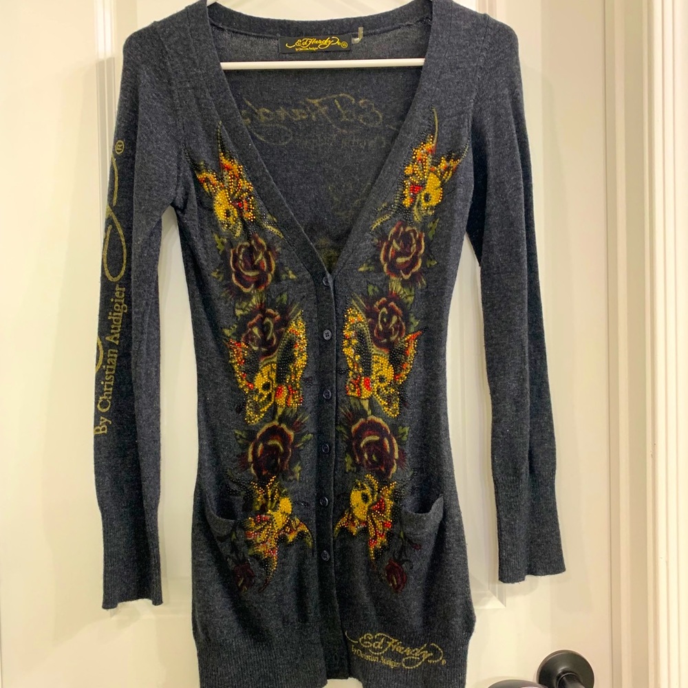 Ed Hardy cardigan